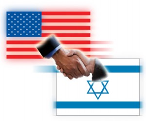 US-Israel-Hand-shake-flags